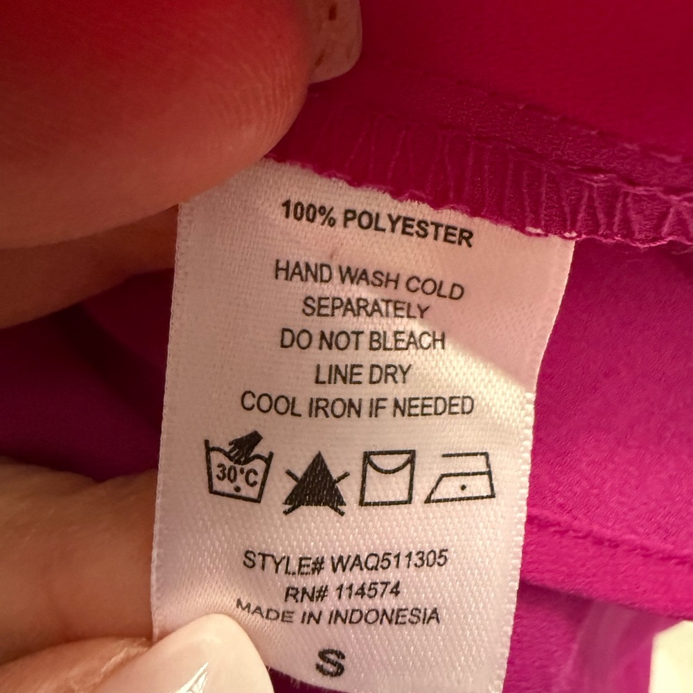 NWT Women's Pink Blouse size S - Picture 7 of 7